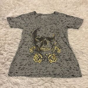 Fifth Sun skull tee size L